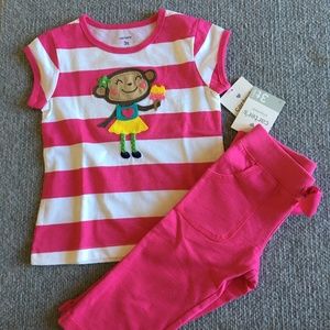 NWT Adorable 2 Pc. Size 3T Carter's Outfit